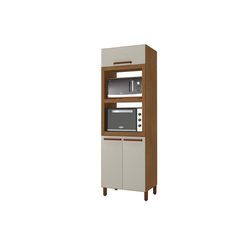 Paneleiro Indekes Kit Monza Forno Duplo Com 3 Portas - Moveis